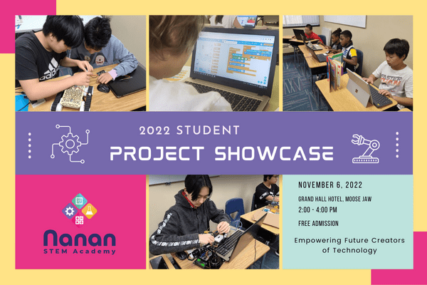 nov 6, Coding and Robotics Projects Student Showcase